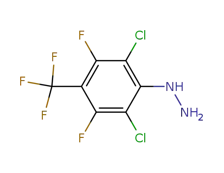 2,6-디클로로-3,5-디플루오로-4-(트리플루오로메틸)페닐히드라진