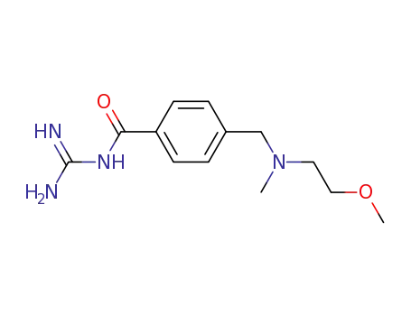 N-(4-{[(2-methoxy-ethyl)-methyl-amino]-methyl}-benzoyl)-guanidine