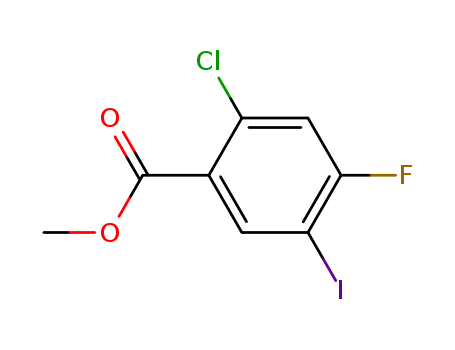 2-Chloro-4-fluoro-5-iodo-benzoic acid Methyl ester