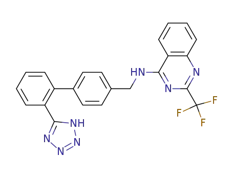 N-[[2'-(1H-tetrazol-5-yl)[1,1'-biphenyl]-4-yl]methyl]-2-trifluoromethyl-4-quinazolinamine