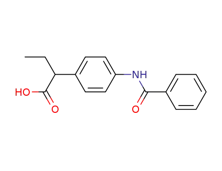 2-(4'-benzamidophenyl)butyric acid