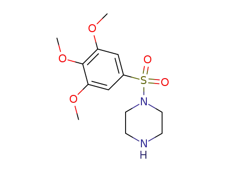 Piperazine, 1-[(3,4,5-trimethoxyphenyl)sulfonyl]-