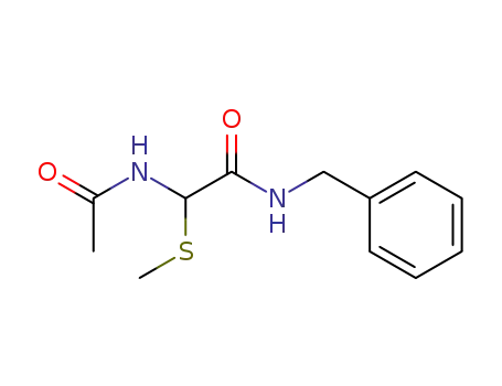 2-acetamido-N-benzyl-2-(methylmercapto)acetamide