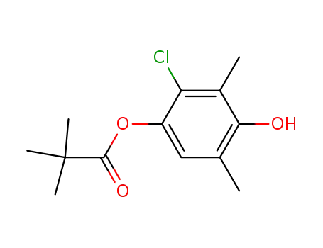 3-chloro-2,6-dimethyl-4-pivaloyloxyphenol