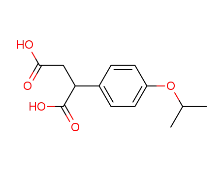 2-[4-(Propan-2-yloxy)phenyl]butanedioic acid