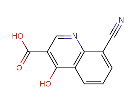 3-QUINOLINECARBOXYLIC ACID 8-CYANO-4-HYDROXY-