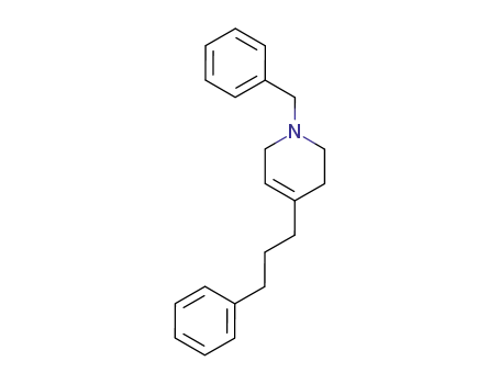 Molecular Structure of 70152-27-1 (1-benzyl-4-(3-phenylpropyl)-1,2,3,6-tetrahydropyridine)