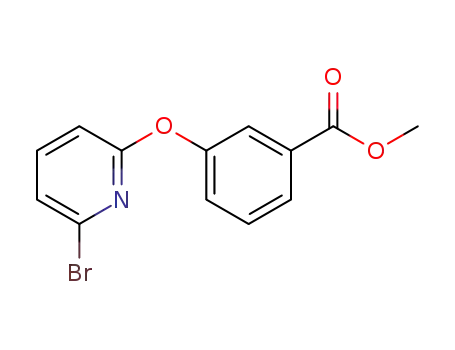 Benzoic acid, 3-[(6-bromo-2-pyridinyl)oxy]-, methyl ester