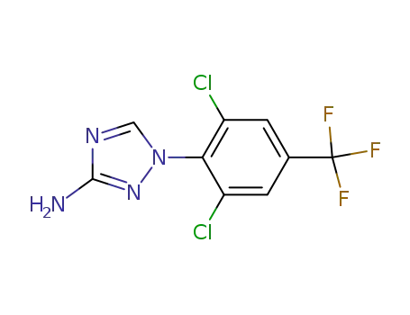 3-Amino-1-(2,6-dichloro-4-trifluoromethylphenyl)-1,2,4-triazole