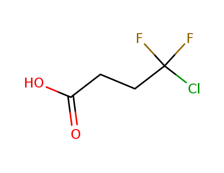 Molecular Structure of 135058-33-2 (Butanoic acid, 4-chloro-4,4-difluoro-)