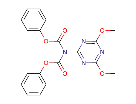N,N-bis-phenoxycarbonyl-2-amino-4,6-dimethoxy-1,3,5-triazine