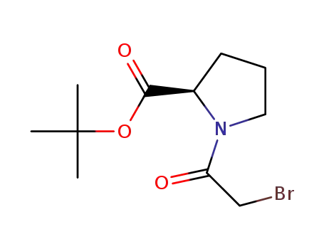 tert-butyl 1-(2-bromoacetyl)pyrrolidine-2-carboxylate
