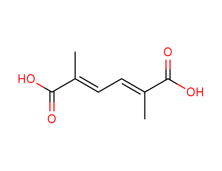 2,4-Hexadienedioicacid, 2,5-dimethyl-, (E,E)- (8CI,9CI)