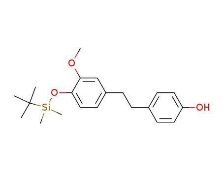 4-(3-Methoxy-4-(tert-butyldimethylsilyloxy)phenethyl)phenol