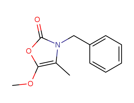 Molecular Structure of 207916-75-4 (3-benzyl-4-methyl-5-methoxy-2(3H)-oxazolone)