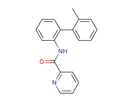 Molecular Structure of 1609211-21-3 (N-(2′-methyl-[1,1′-biphenyl]-2-yl)picolinamide)