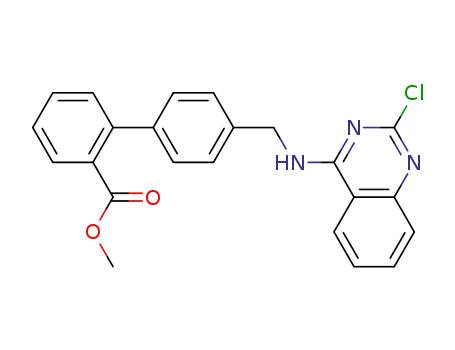 4'-[[(2-chloro-4-quinazolinyl)amino]methyl][1,1'-biphenyl]-2-carboxylic acid methyl ester