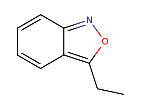 Molecular Structure of 35364-11-5 (2,1-Benzisoxazole, 3-ethyl-)