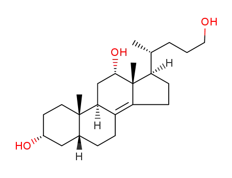 3α,12α-dihydroxy-5β-chol-8(14)-en-24-ol