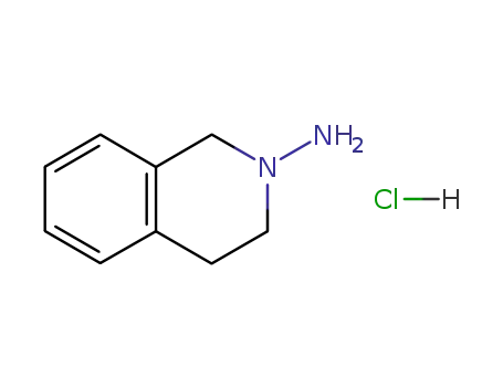 Molecular Structure of 79492-26-5 (3,4-dihydroisoquinolin-2(1H)-amine hydrochloride)