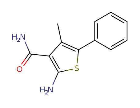 3-Thiophenecarboxamide, 2-amino-4-methyl-5-phenyl-