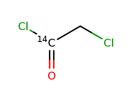 Acetyl-1-14C chloride,2-chloro- (9CI)