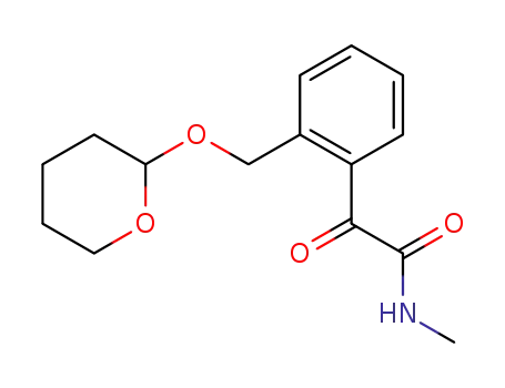 2-oxo-N-methyl-2-[2-(tetrahydropyran-2-yloxymethyl)phenyl]acetamide