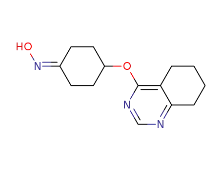 4-[4-(hydroxylimino)-cyclohexyloxy]-5,6,7,8-tetrahydroquinazoline