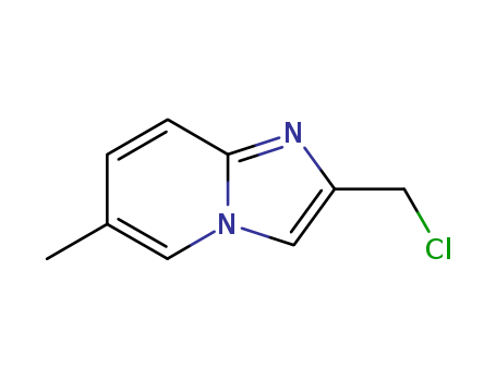 2-(chloromethyl)-6-methylimidazo[1,2-a]pyridine(SALTDATA: HCl)