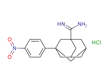 3-(4-Nitrophenyl)-1-adamantanecarboximidamide hydrochloride