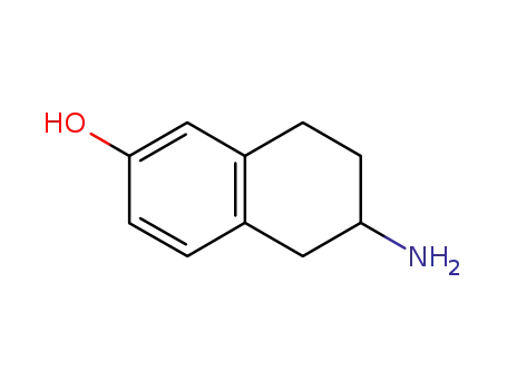 Molecular Structure of 70312-01-5 (6-AMINO-5,6,7,8-TETRAHYDRONAPHTHALEN-2-OL)