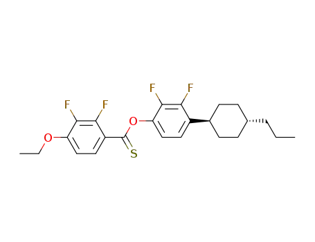 O-2,3-difluoro-4-(trans-4-propylcyclohexyl)phenyl 4-ethoxy-2,3-difluorothiobenzoate