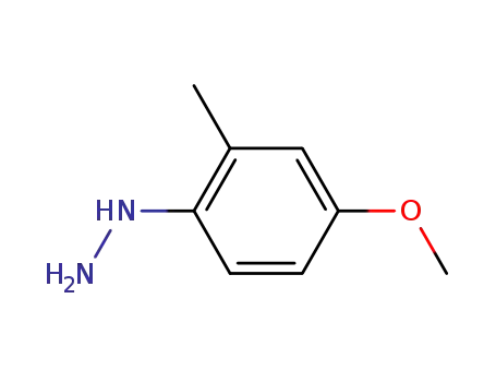 Molecular Structure of 170143-40-5 (Hydrazine, (4-methoxy-2-methylphenyl)- (9CI))
