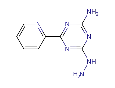 Molecular Structure of 175204-69-0 (4-HYDRAZINO-6-(2-PYRIDYL)-1,3,5-TRIAZIN-2-AMINE)