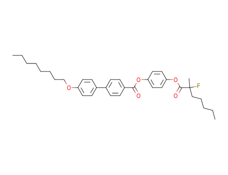 4-(2-fluoro-2-methylheptanoyloxy)phenyl 4'-octyloxybiphenyl-4-carboxylate