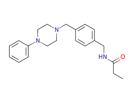 N-(4-((4-Phenylpiperazin-1-yl)methyl)phenylmethyl)propionamide