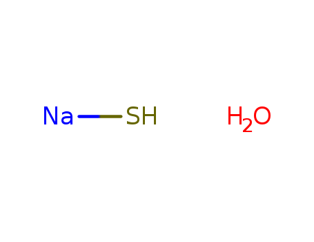 Sodiumsulfide (Na(SH)), monohydrate (9CI)