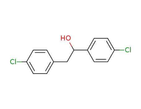 Molecular Structure of 56960-97-5 (1,2-bis(4-chlorophenyl)ethanol)