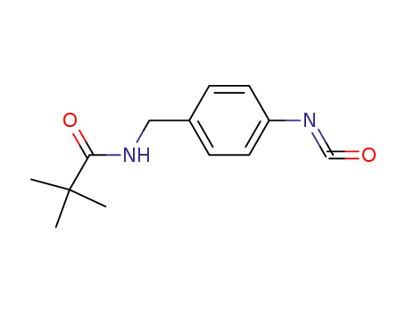 Propanamide, N-[(4-isocyanatophenyl)methyl]-2,2-dimethyl-