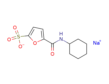 N-Cyclohexyl-5-carbamoylfuran-2-sulfonic Acid Sodium Salt