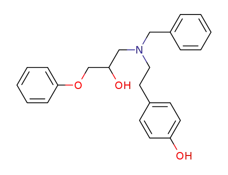 4-[2-(N-benzyl-N-(2-hydroxy-3-phenoxypropyl)amino)ethyl]phenol
