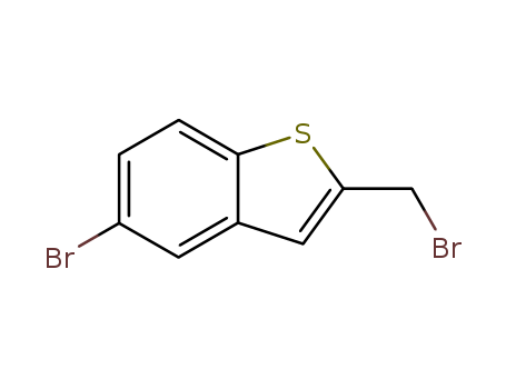 Benzo[b]thiophene, 5-bromo-2-(bromomethyl)-