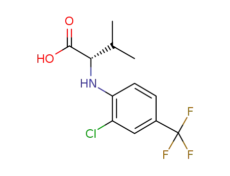 (R)-2-((2-Chloro-4-(trifluoromethyl)phenyl)amino)-3-methylbutanoic acid