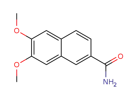 Molecular Structure of 72337-27-0 (6,7-dimethoxynaphthalene-2-carboxamide)