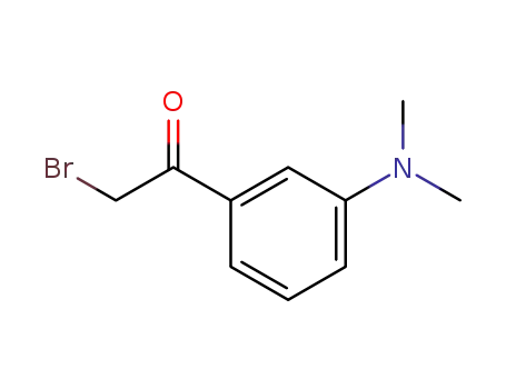 2-BROMO-1- (3-DIMETHYLAMINO-PHENYL)-에타 논