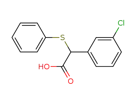 2-(3-chlorophenyl)-2-(phenylthio)acetic acid