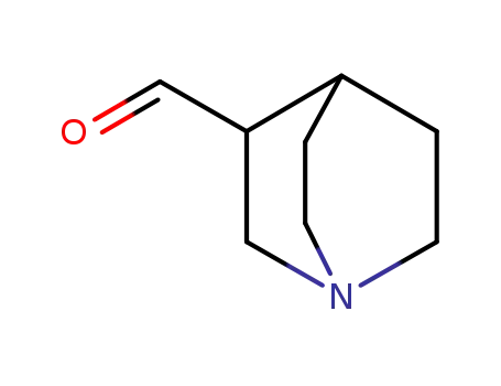 Molecular Structure of 5176-21-6 (1-Azabicyclo[2.2.2]octane-3-carboxaldehyde)