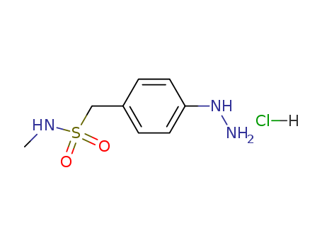 4-Hydrazino-N-methylbenzenemethane sulfonamide hydrochloride