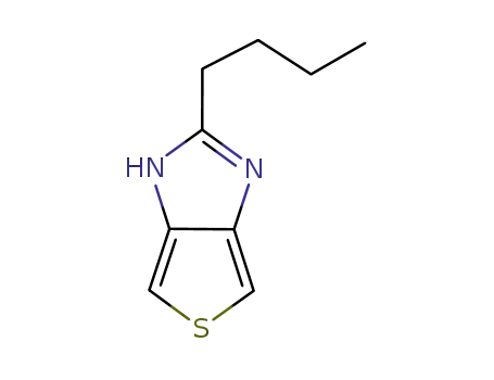 Molecular Structure of 133694-29-8 (1H-Thieno[3,4-d]imidazole, 2-butyl-)