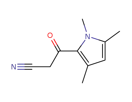 1H-피롤-2-프로판니트릴,1,3,5-트리메틸-bta-옥소-(9CI)